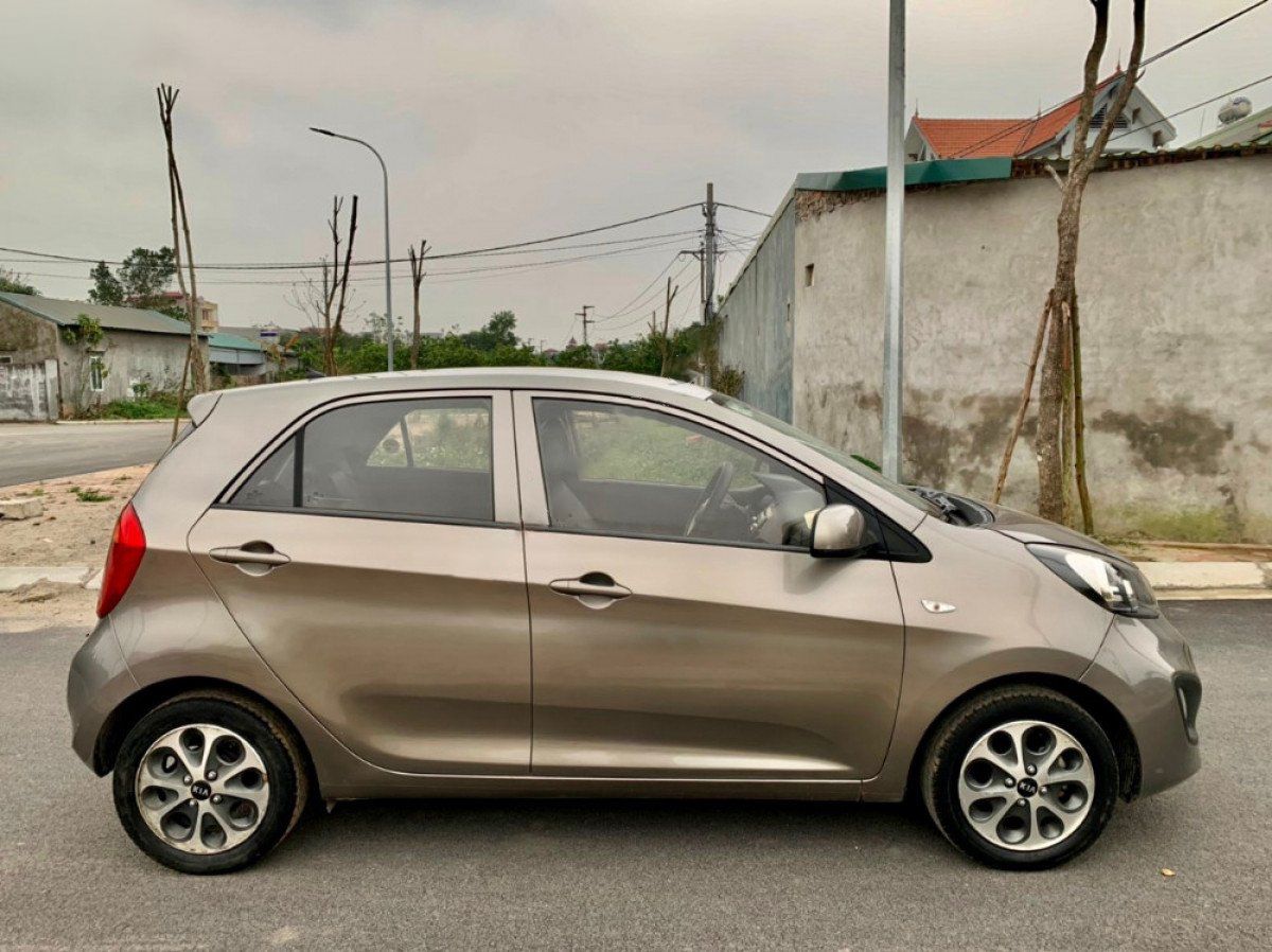 Kia Morning 2011 - Bán Kia Morning LX 1.0AT sản xuất năm 2011, màu xám, nhập khẩu