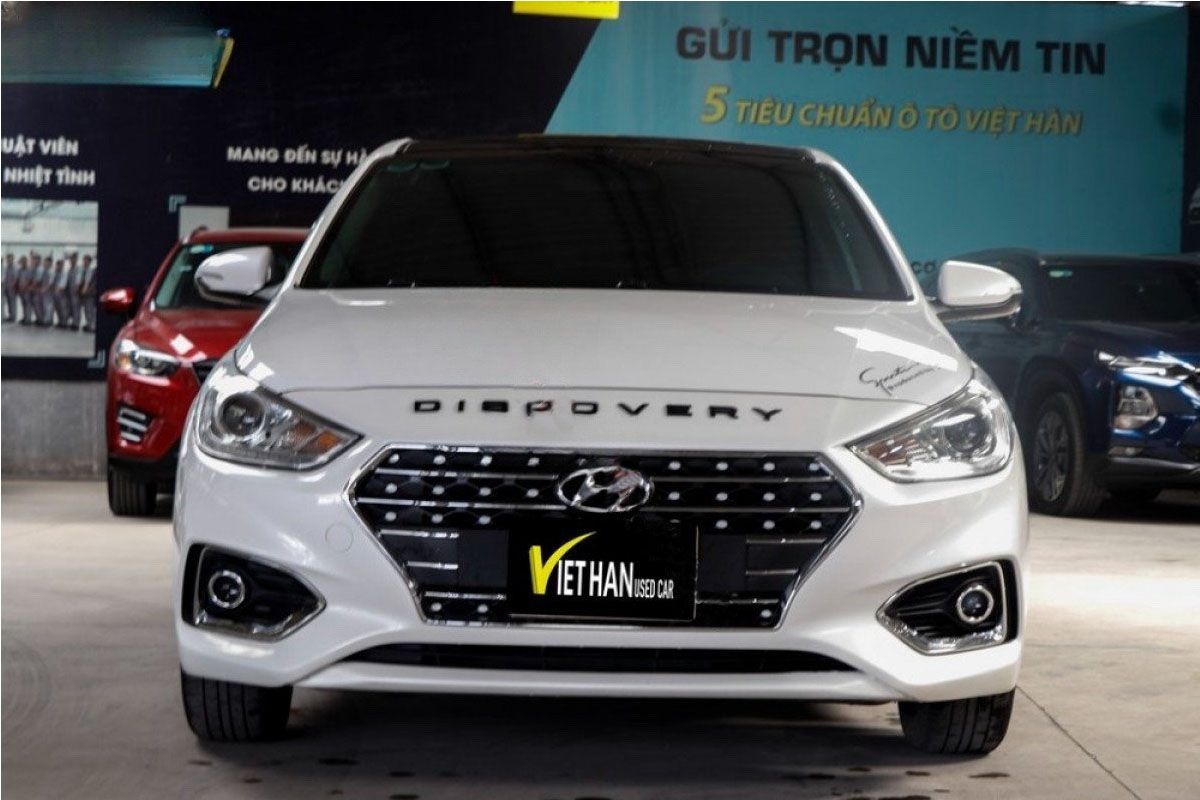 Hyundai Accent 2019 - Cần bán lại xe Hyundai Accent sản xuất năm 2019, màu trắng, giá tốt