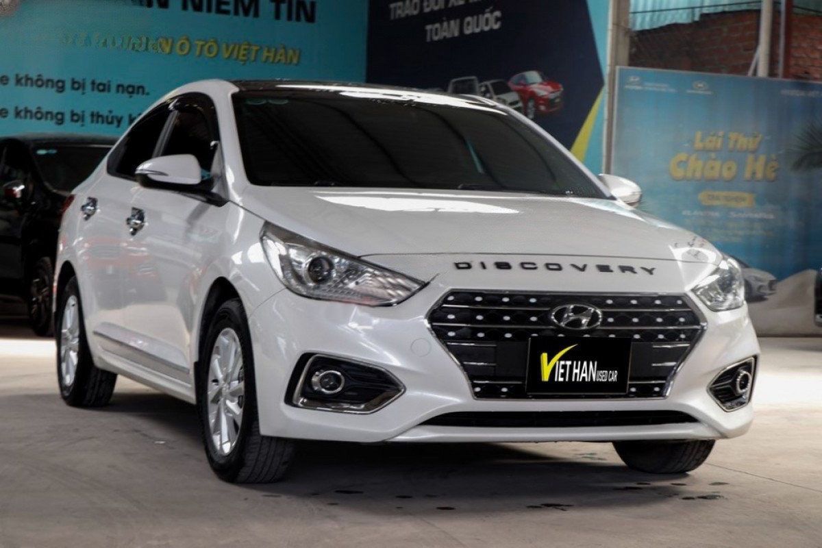 Hyundai Accent 2019 - Cần bán lại xe Hyundai Accent sản xuất năm 2019, màu trắng, giá tốt