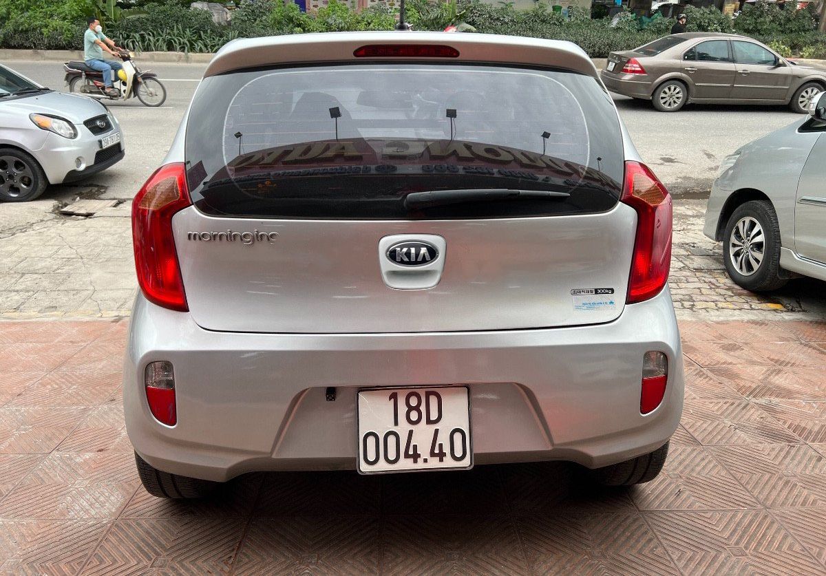 Kia Morning 2013 - Bán ô tô Kia Morning sản xuất 2013, màu bạc, nhập khẩu
