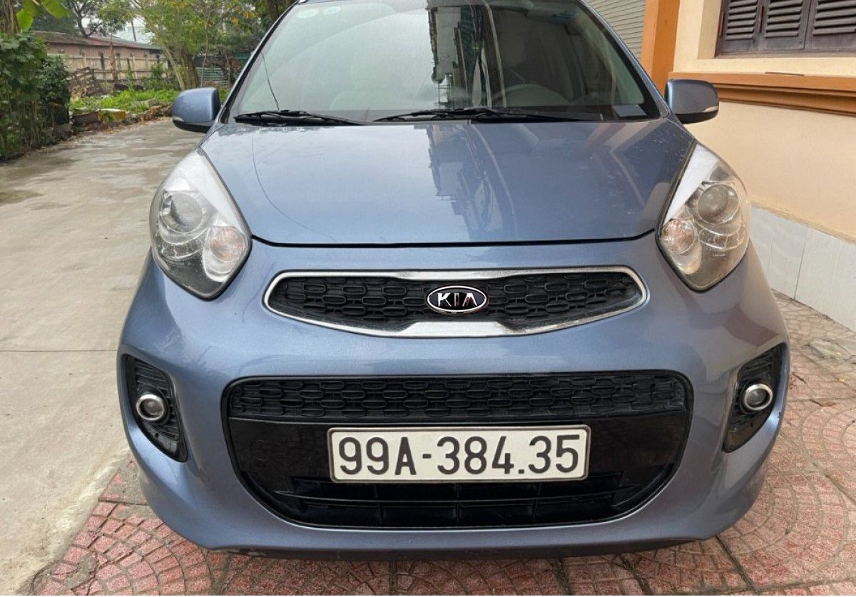 Kia Morning 2020 - Bán xe Kia Morning năm sản xuất 2020, màu xanh lam, giá chỉ 360 triệu