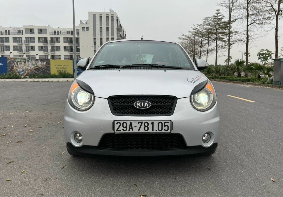 Kia Morning 2009 - Cần bán lại xe Kia Morning sản xuất 2009, màu bạc, xe nhập giá cạnh tranh