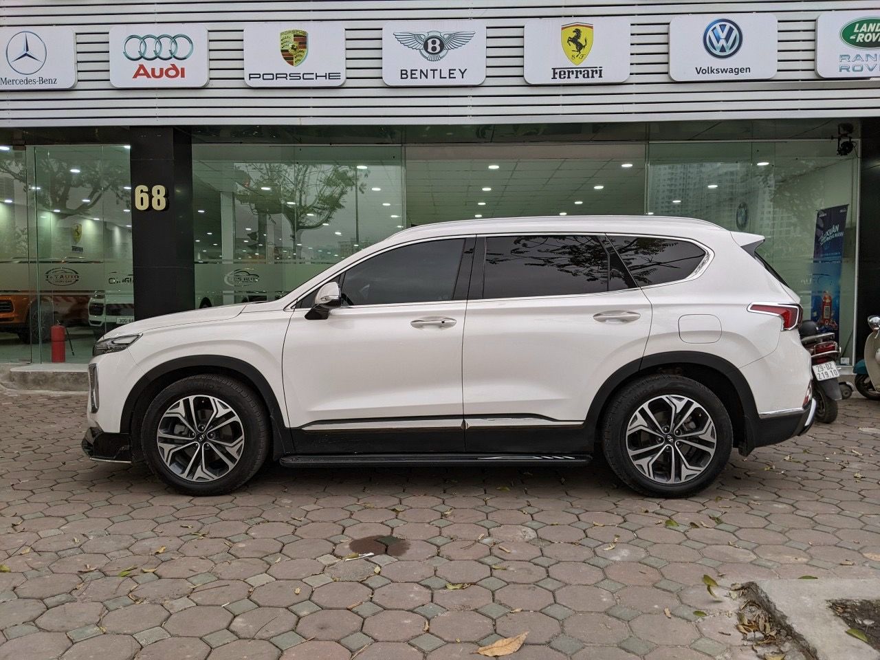 Hyundai Santa Fe 2020 - Màu trắng