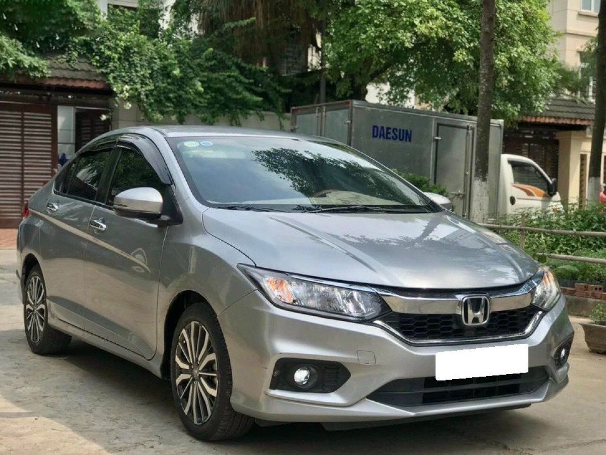 Honda City 2019 - Bán ô tô Honda City 1.5 Top CVT năm sản xuất 2019, màu bạc còn mới, giá tốt