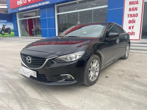 Mazda 6 2015 - Cần bán Mazda 6 2.0AT năm sản xuất 2015, màu đen  