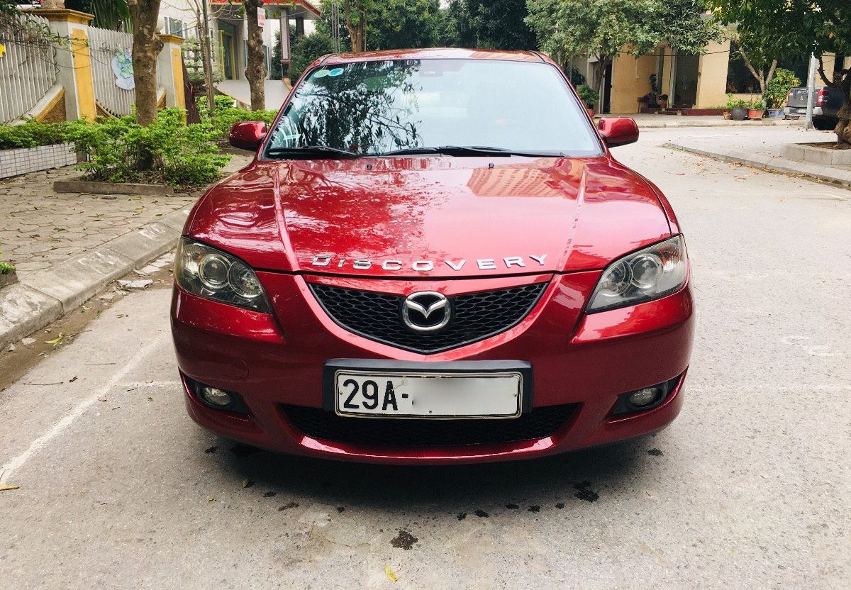 Mazda 3 2004 - Bán Mazda 3 1.6 sản xuất năm 2004, màu đỏ còn mới giá cạnh tranh