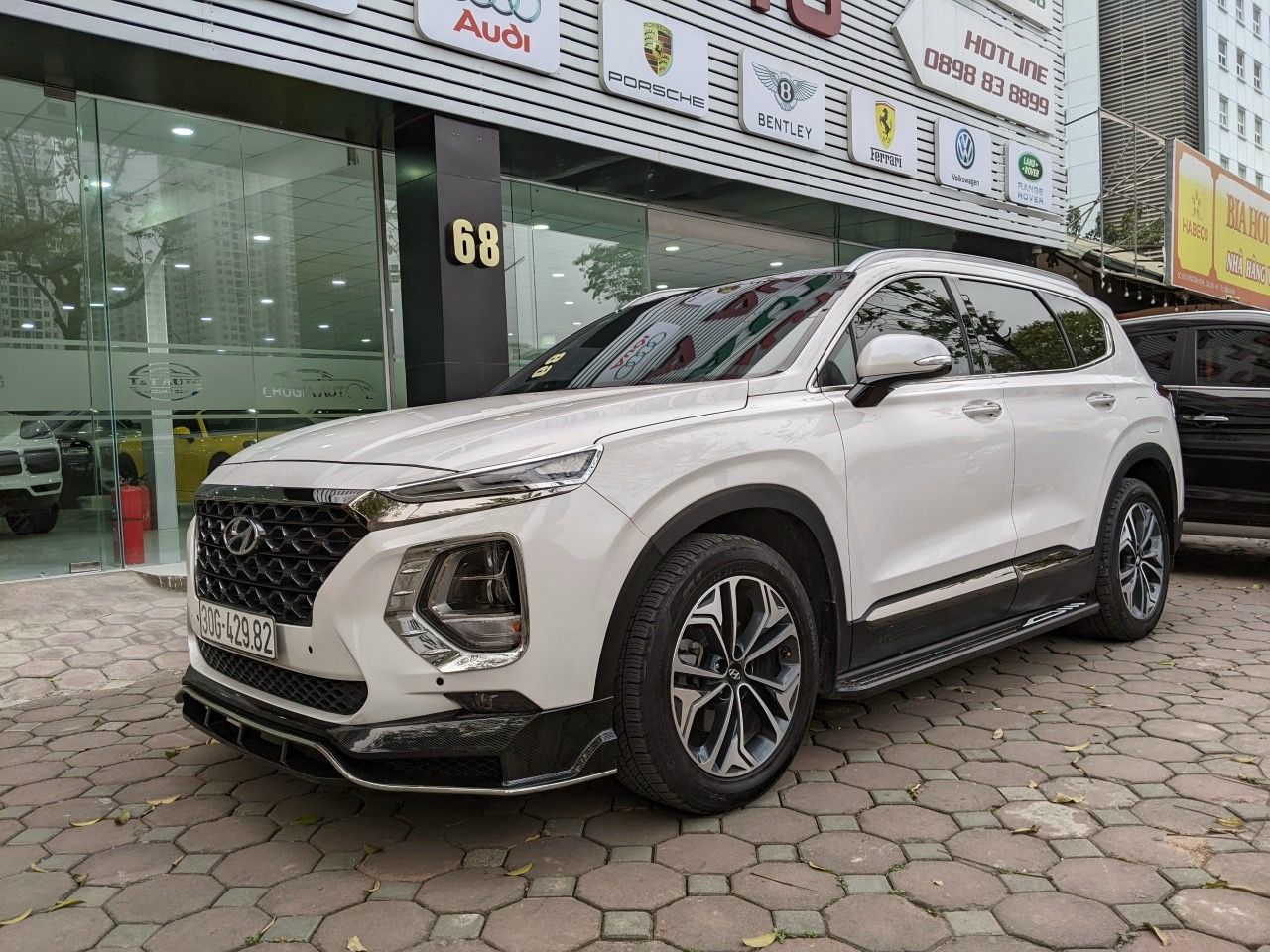 Hyundai Santa Fe 2020 - Màu trắng