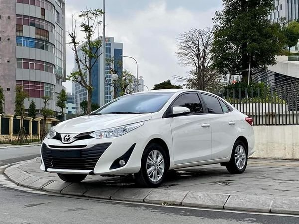 Toyota Vios 2019 - Xe Toyota Vios 1.5E CVT năm 2019, màu trắng