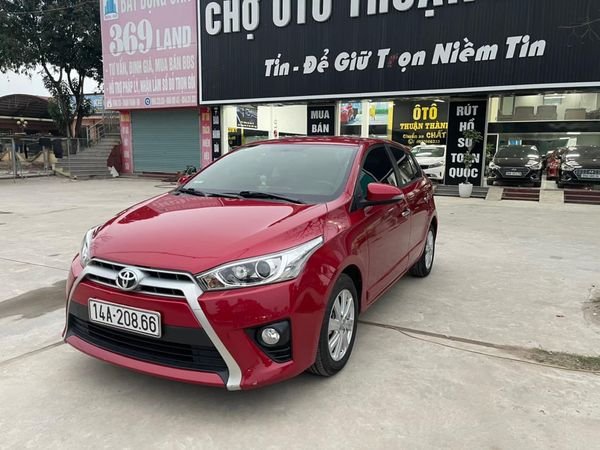 Toyota Yaris 2016 - Xe Toyota Yaris sản xuất năm 2016, màu đỏ giá cạnh tranh