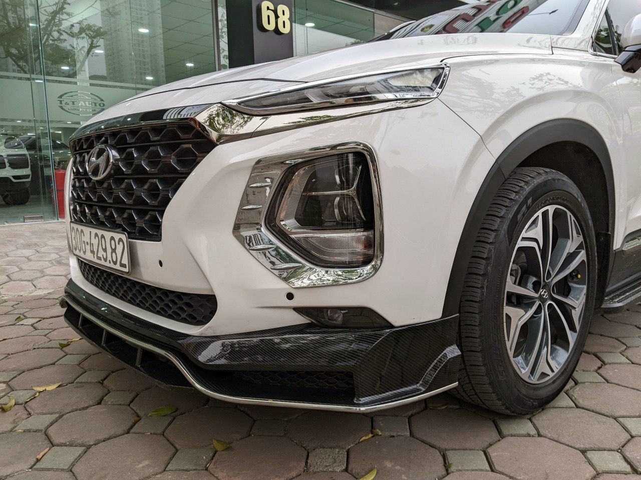 Hyundai Santa Fe 2020 - Màu trắng