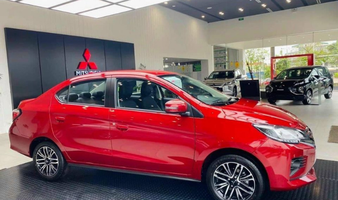 Mitsubishi Mitsubishi khác Mitsubishi attrage  2022 - Cần bán Mitsubishi attrage năm 2022, màu đỏ, nhập khẩu chính hãng, giá chỉ 375 triệu , l0968.679.661