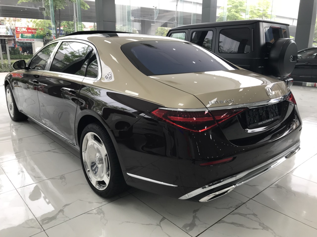 Mercedes-Benz Maybach S680 2022 - Mercedes Benz S680 Maybach sản xuất 2022 mới 100% có xe ngay 