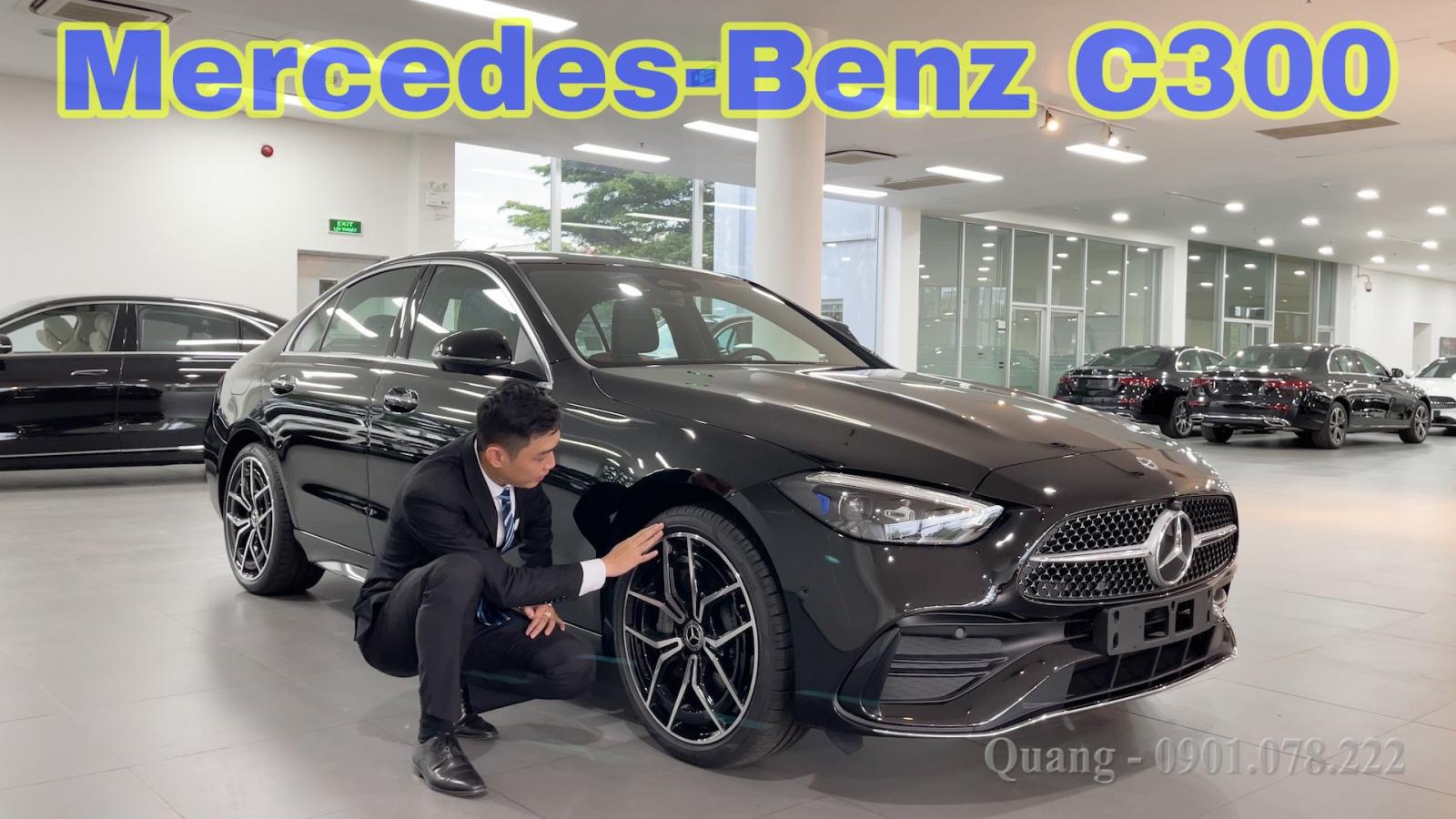 Mercedes-Benz C300 2022 - Mercedes C300 AMG 2022 | Cọc sớm nhận xe Quận 3 | Trả góp tới 80% | Lãi suất hấp dẫn| Quang 0901 078 222