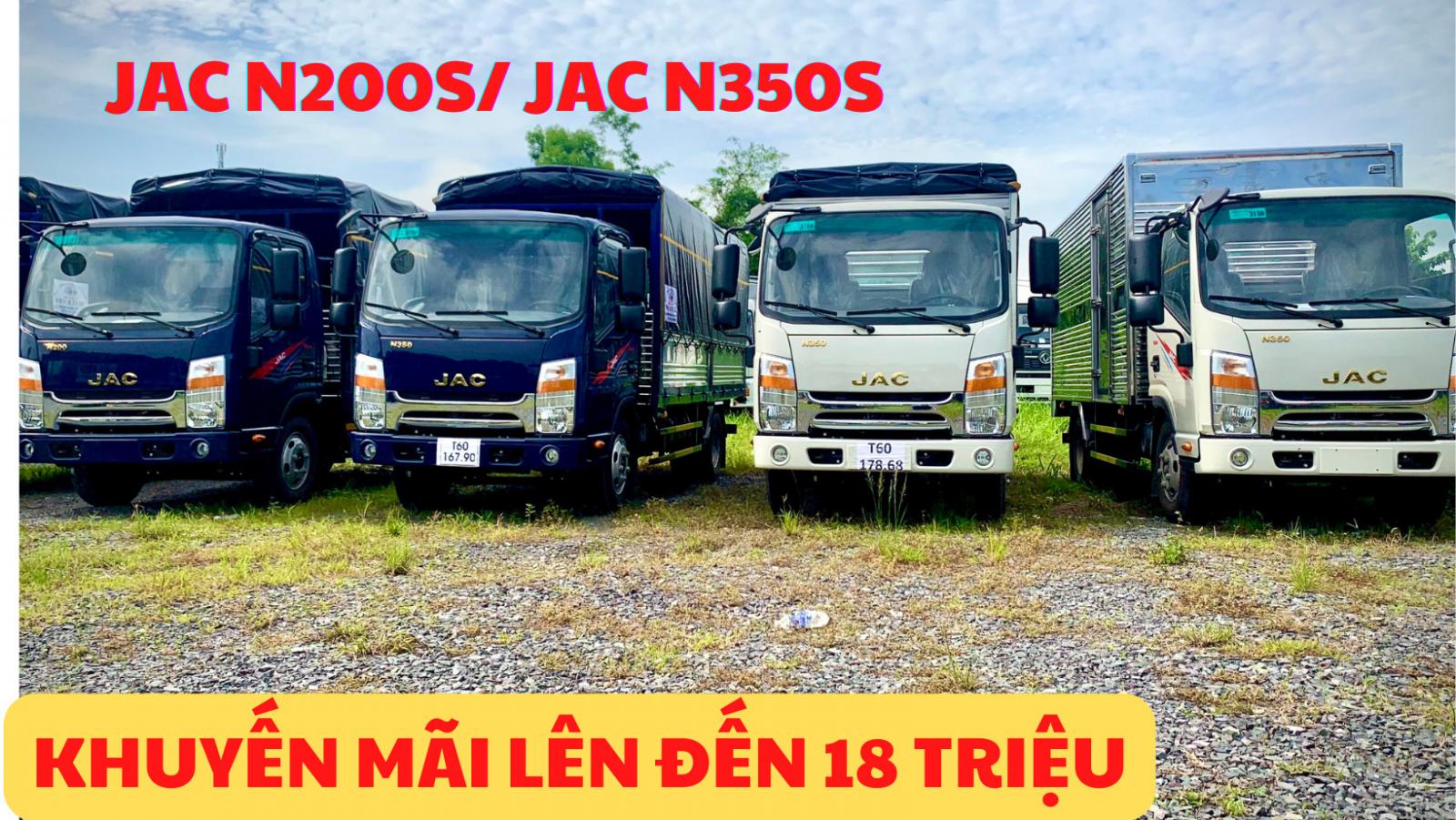 Xe tải JAC N200S 1.9 tấn thùng dài 4m3 phiên bản 2022