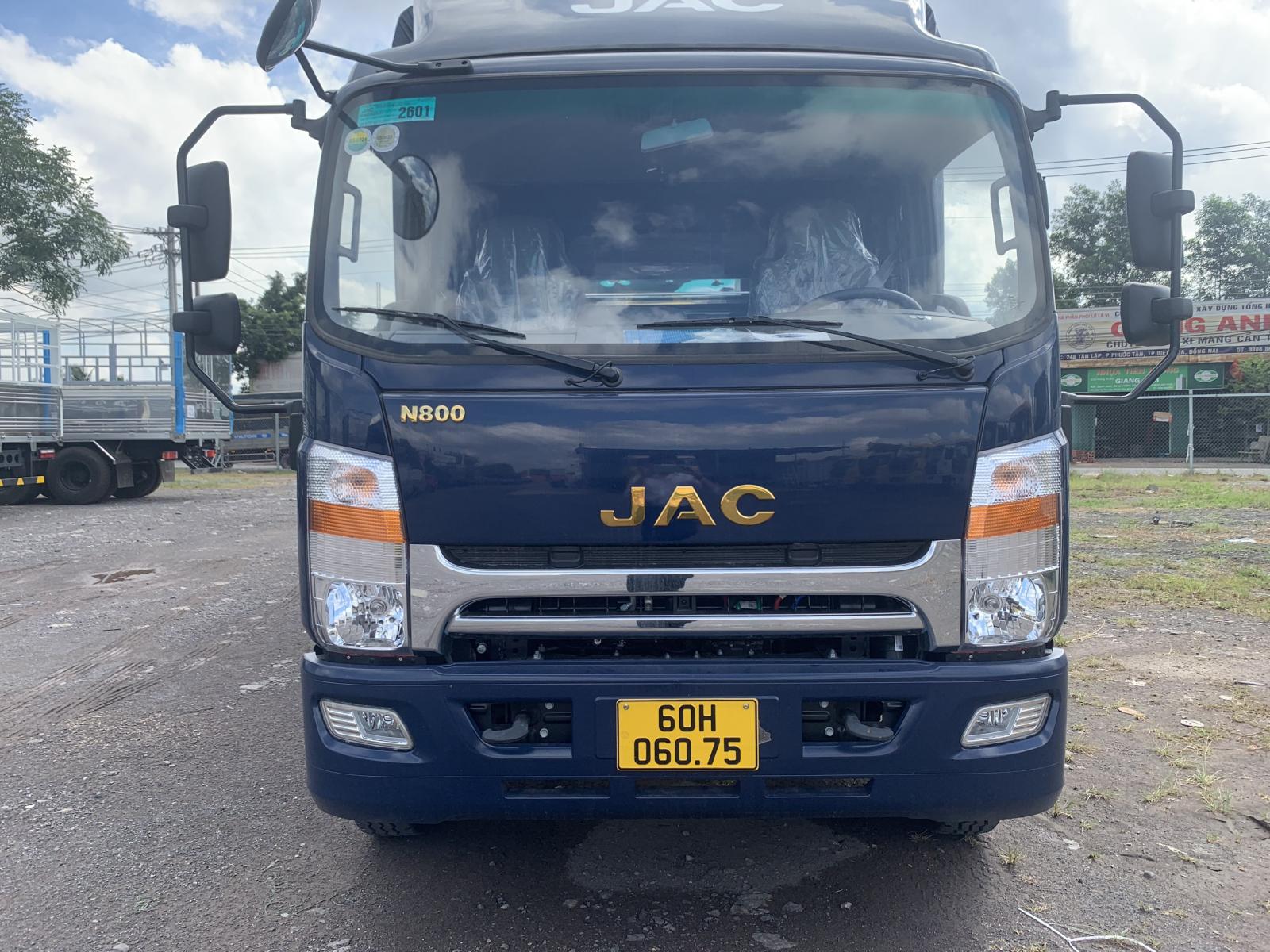 2022 2022 - Jac N800 8t35 thùng dài 7m6 - hỗ trợ trả góp 