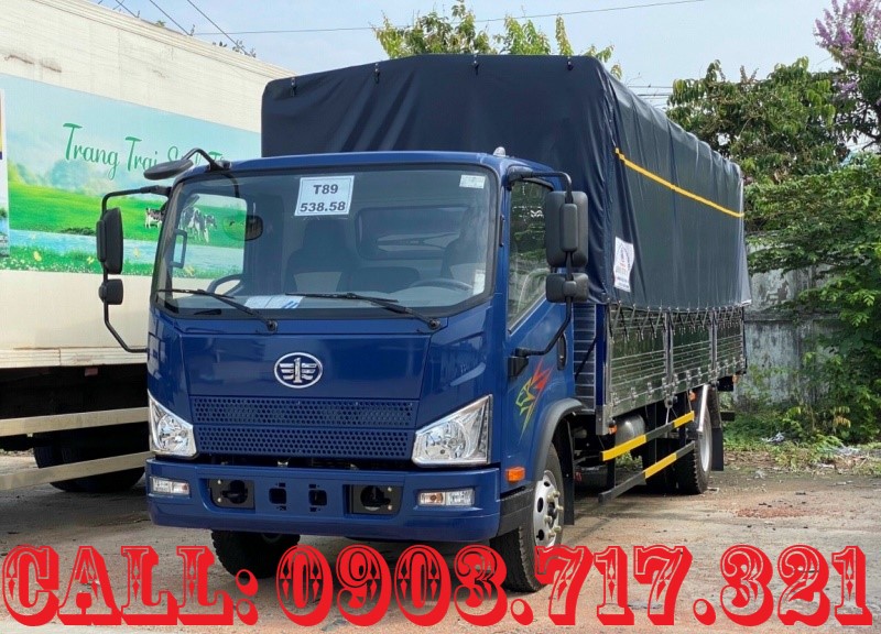 Xe tải 5 tấn - dưới 10 tấn Faw Tiger 8T 2022 - Bán xe tải Faw Tiger 8 tấn thùng 6m2. Giá bán xe tải Faw 8 Tấn thùng 6m2