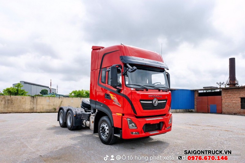 JRD H3F D320 2022 - đầu kéo DONGFENG ER5 máy 420 cầu láp đơi 2022 ngân hàng hỗ trợ 75-95%