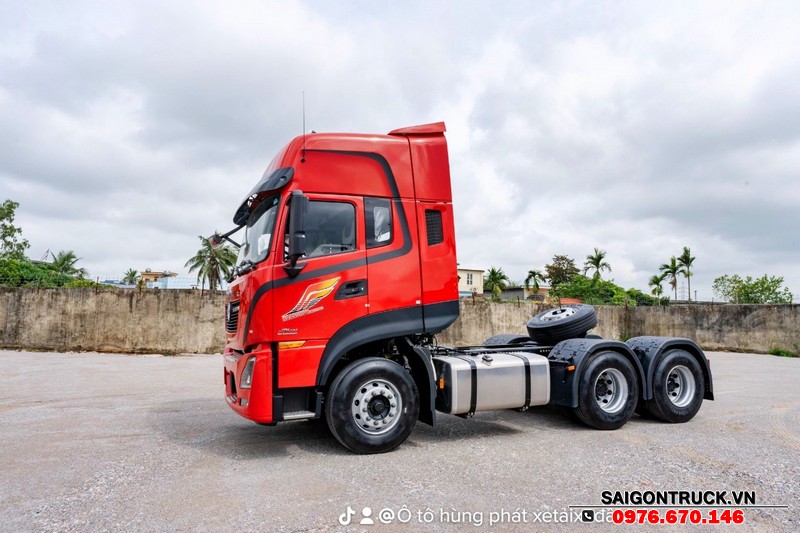 JRD H3F D320 2022 - đầu kéo DONGFENG ER5 máy 420 cầu láp đơi 2022 ngân hàng hỗ trợ 75-95%