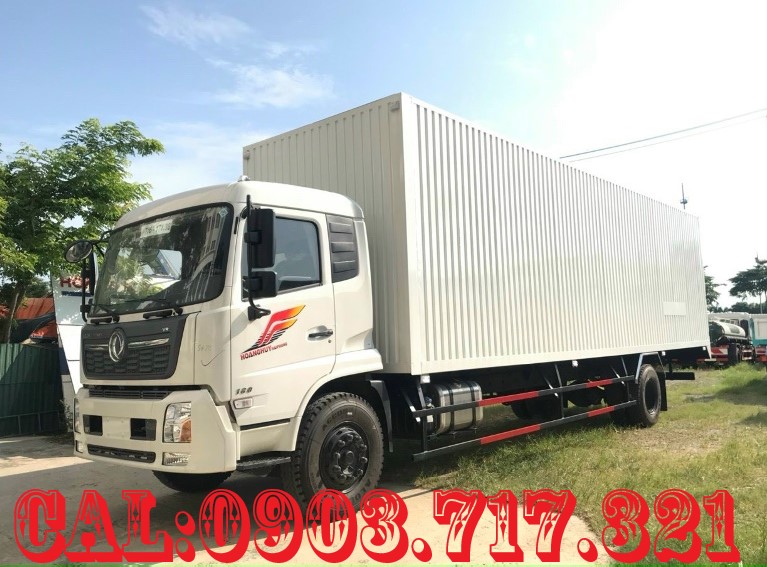 Bán xe tải Dongfeng chở Pallet thùng dài 9m7 giá tốt