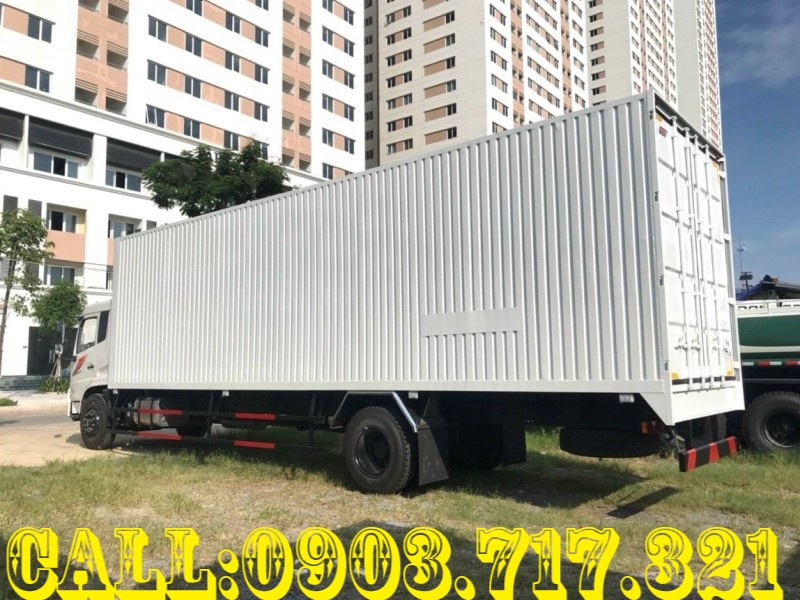 Bán xe tải Dongfeng chở Pallet thùng dài 9m7 giá tốt