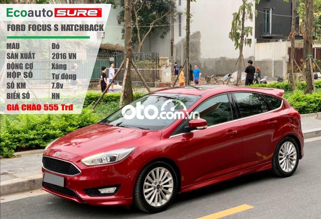 Ford Focus 2016 - Bán Ford Focus S 1.6L sản xuất năm 2016, màu đỏ, giá 555tr