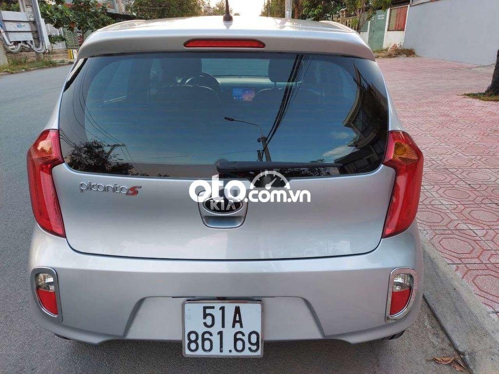 Kia Picanto 2014 - Bán Kia Picanto 1.0AT năm sản xuất 2014, màu bạc