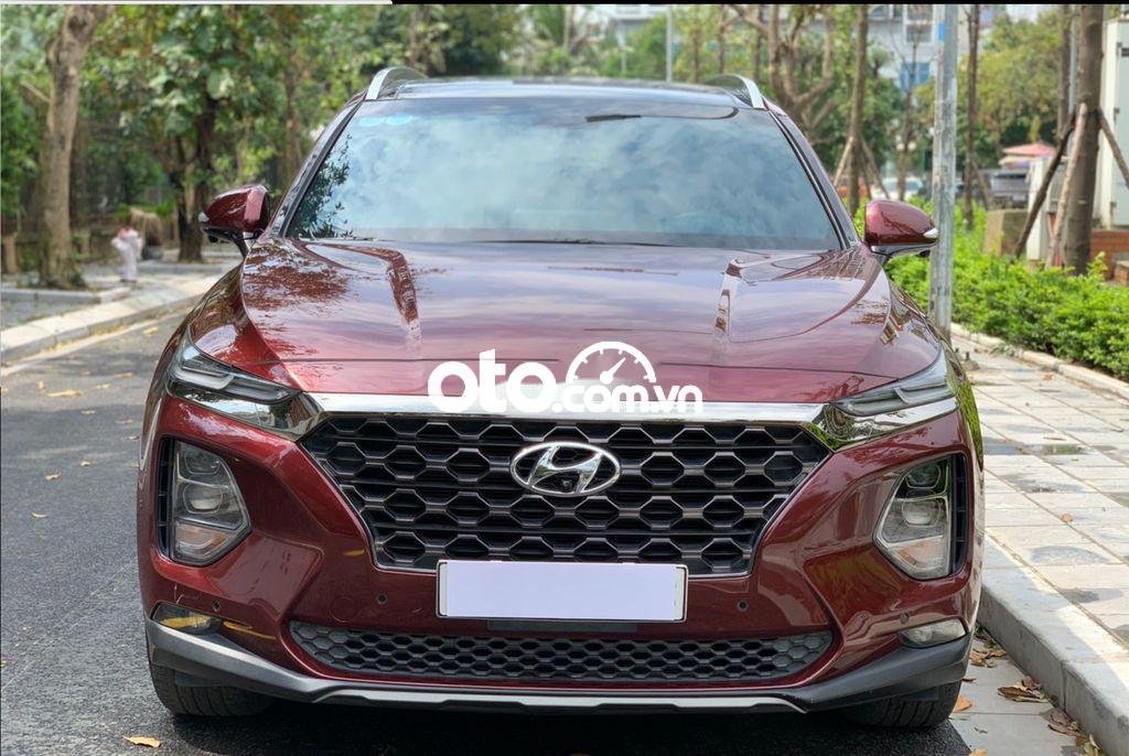 Hyundai Santa Fe 2019 - Bán Hyundai Santa Fe 2.4D năm sản xuất 2019, màu đỏ