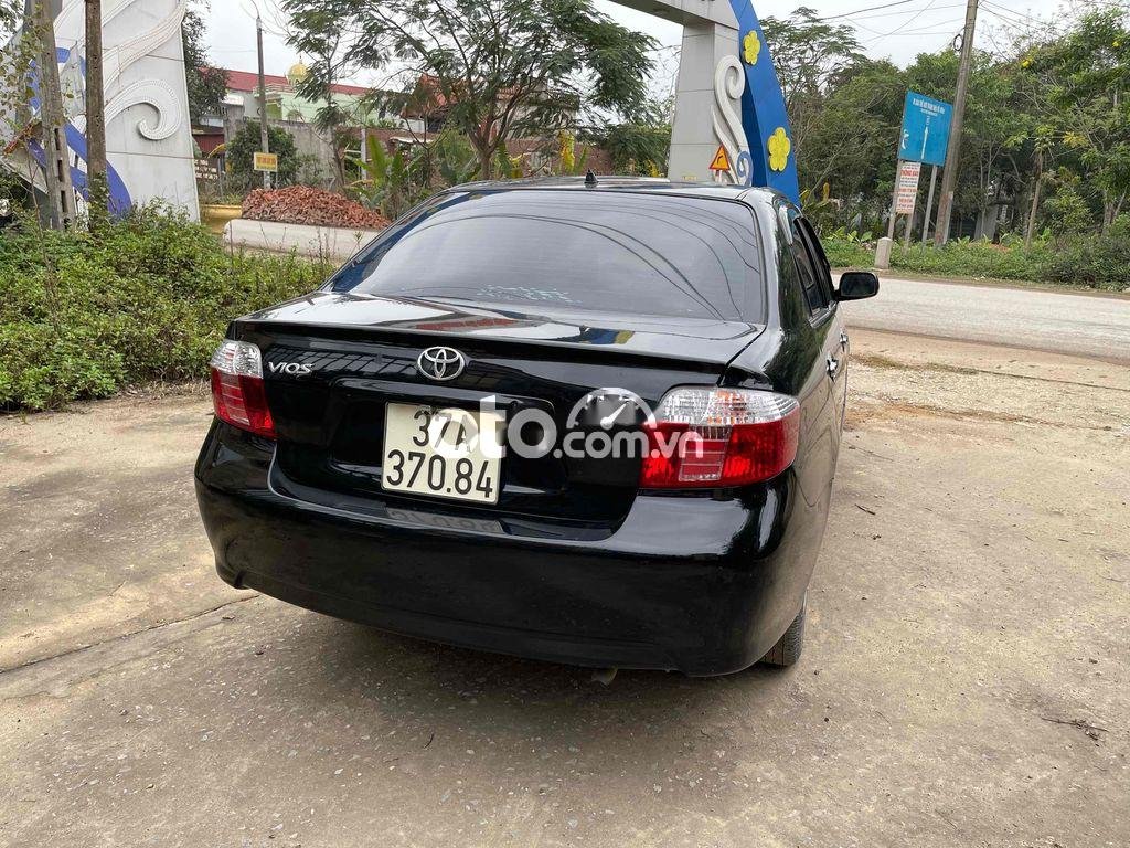 Toyota Vios 2007 - Cần bán lại xe Toyota Vios sản xuất năm 2007, màu đen