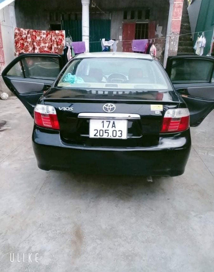 Toyota Vios 2006 - Bán ô tô Toyota Vios năm 2006, màu đen, giá chỉ 110 triệu