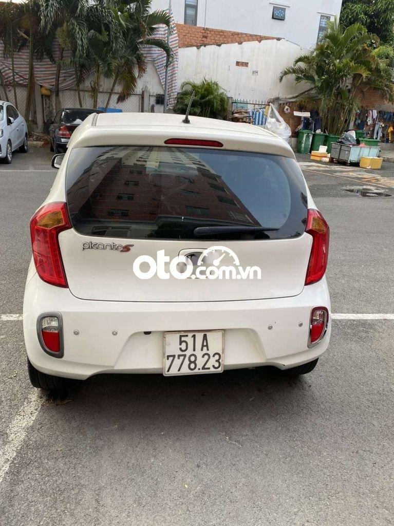 Kia Picanto 2014 - Cần bán xe Kia Picanto S 1.25 AT sản xuất 2014, màu trắng, nhập khẩu 