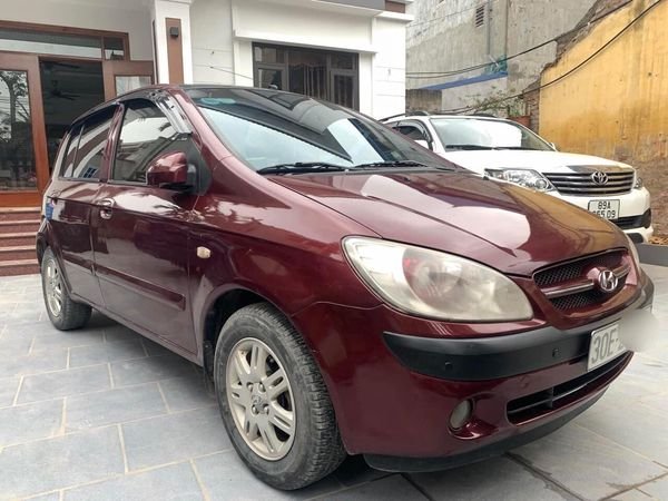 Hyundai Click 2008 - Bán Hyundai Click sản xuất năm 2008, màu đỏ, xe nhập