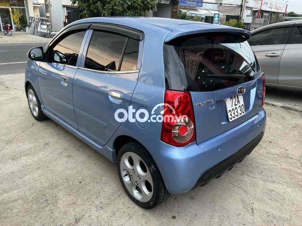 Kia Morning 2008 - Cần bán xe Kia Morning năm sản xuất 2008, màu xanh lam, nhập khẩu