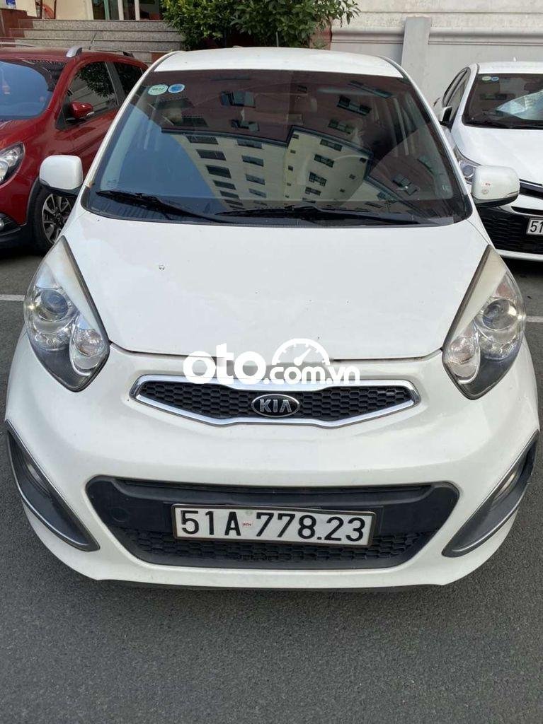 Kia Picanto 2014 - Cần bán xe Kia Picanto S 1.25 AT sản xuất 2014, màu trắng, nhập khẩu 