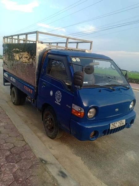 Hyundai H 100 2007 - Cần bán Hyundai H 100 Porter sản xuất 2007, màu xanh lam