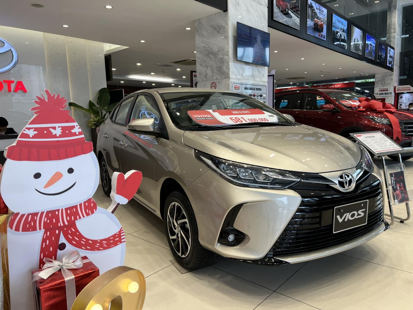 Toyota Vios 2022 - Toyota Vios 2022 - Giá tốt nhất tháng 03 - Hỗ trợ phí trước bạ 50% - Đủ màu, giao ngay - Giảm trực tiếp tiền mặt