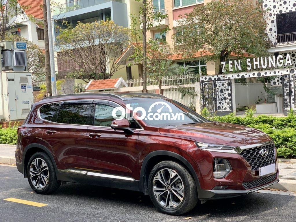 Hyundai Santa Fe 2019 - Bán Hyundai Santa Fe 2.4D năm sản xuất 2019, màu đỏ