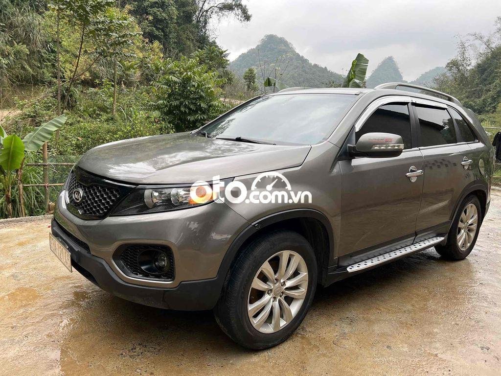 Kia Sorento 2009 - Cần bán lại xe Kia Sorento sản xuất năm 2009, màu xám, xe nhập  