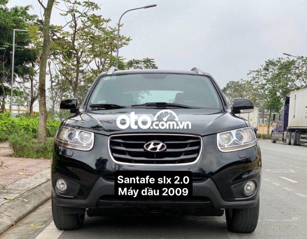 Hyundai Santa Fe 2009 - Bán ô tô Hyundai Santa Fe năm 2009, màu đen, xe nhập còn mới