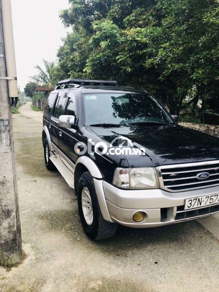 Ford Everest 2005 - Bán Ford Everest năm sản xuất 2005, màu đen, nhập khẩu