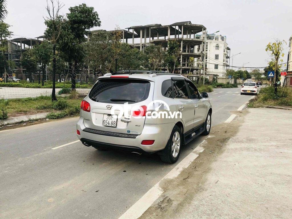 Hyundai Santa Fe 2007 - Cần bán Hyundai Santa Fe sản xuất năm 2007, màu bạc, nhập khẩu  