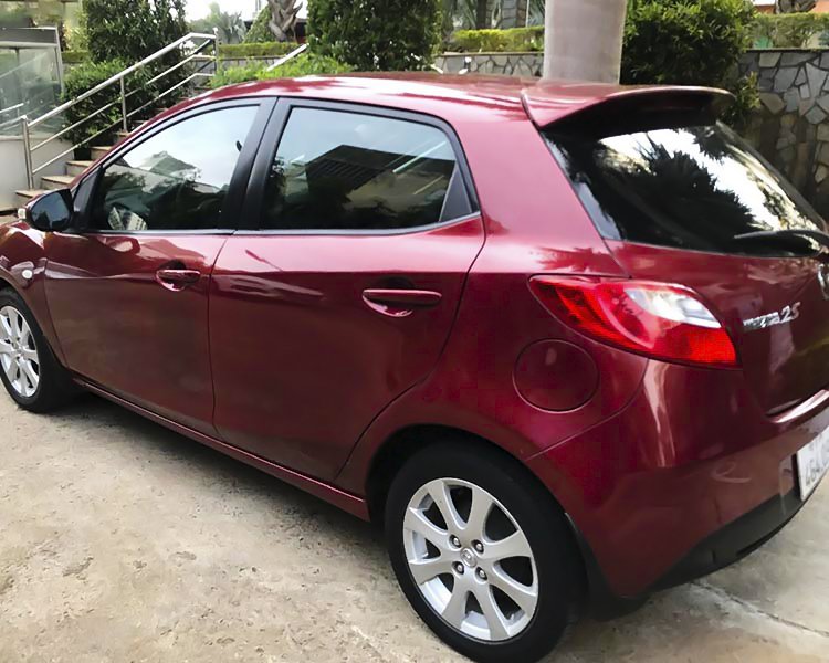 Mazda 2 2014 - Xe Mazda 2 1.5AT năm sản xuất 2014, màu đỏ chính chủ, giá 350tr