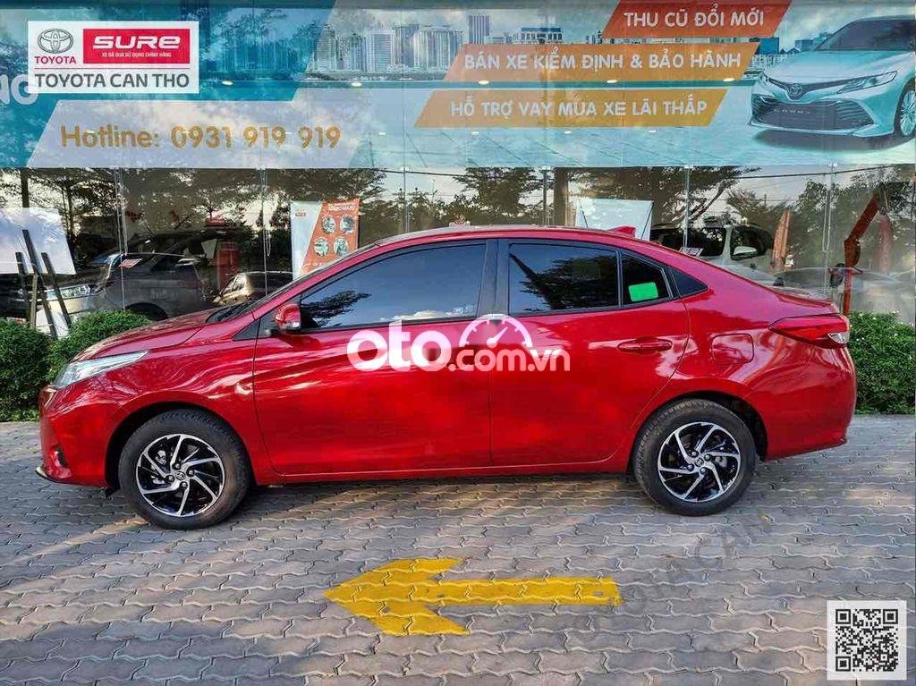 Toyota Vios 2021 - Màu đỏ, odo 16.000km