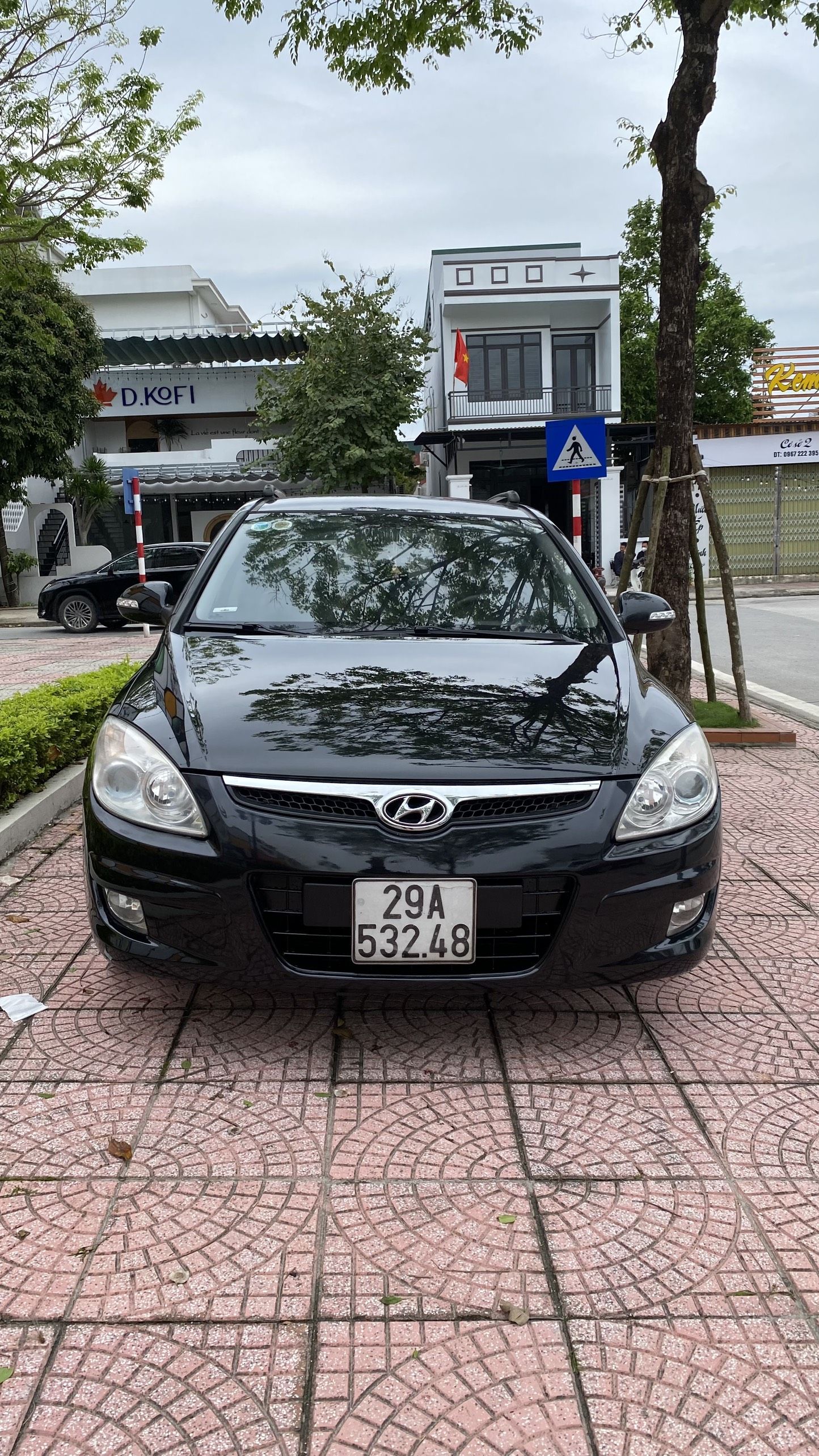 Hyundai i30 2009 - Màu đen, nhập khẩu