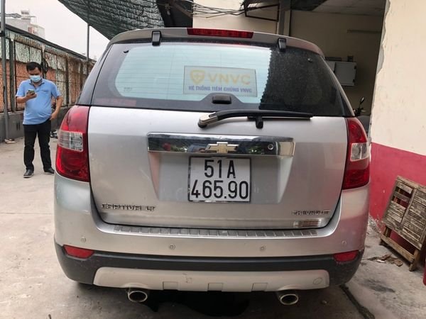 Chevrolet Captiva 2013 - Màu bạc