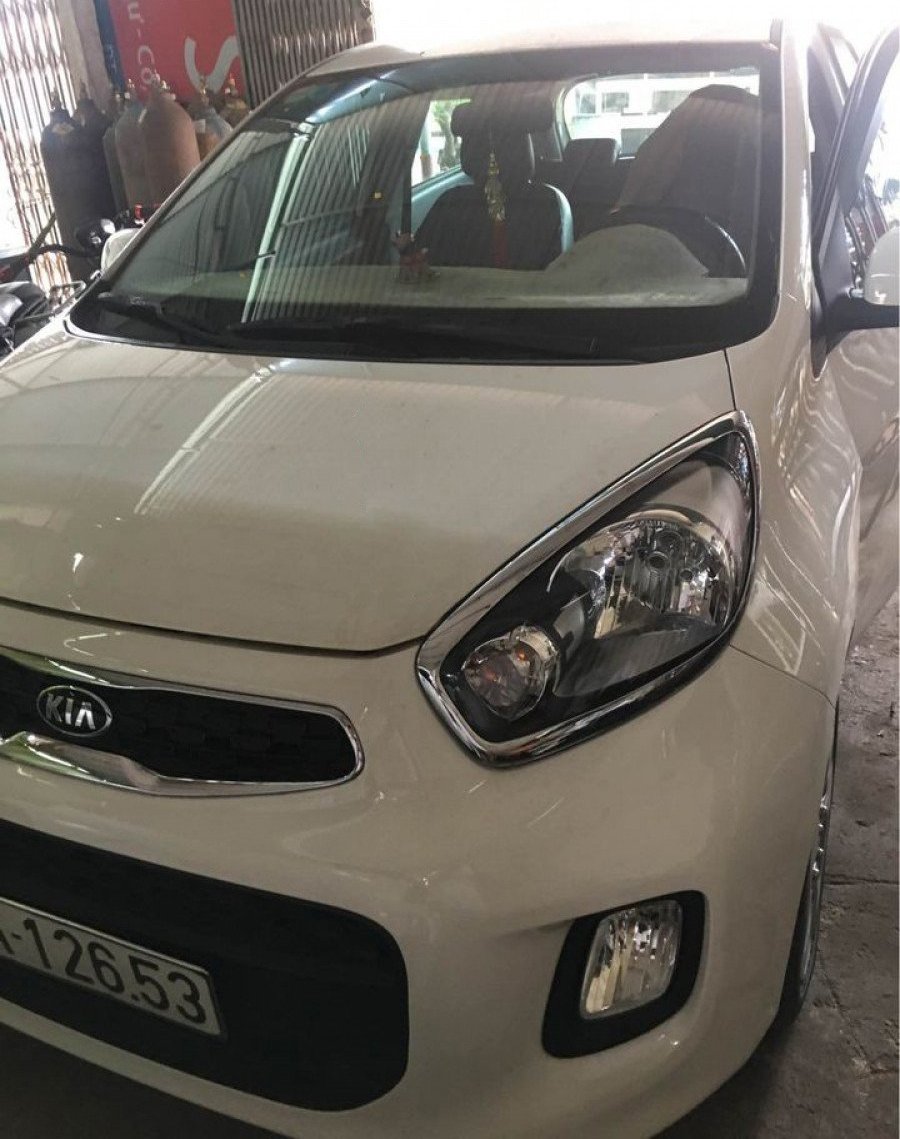 Kia Morning 2017 - Bán ô tô Kia Morning EX 1.25MT năm 2017, màu trắng