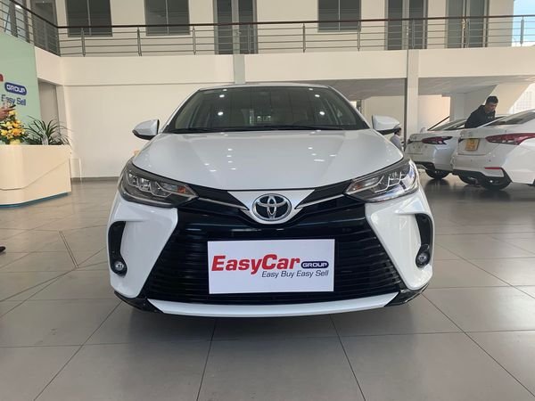 Toyota Vios 2021 - Cần bán lại xe Toyota Vios 1.5G AT sản xuất 2021, màu trắng 