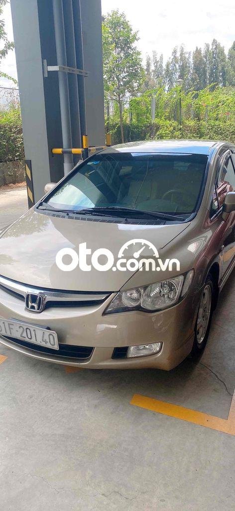 Honda Civic 2008 - Màu vàng số tự động, giá 250tr