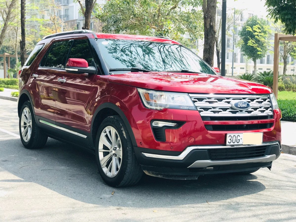 Ford Explorer 2020 - Màu đỏ, nhập khẩu