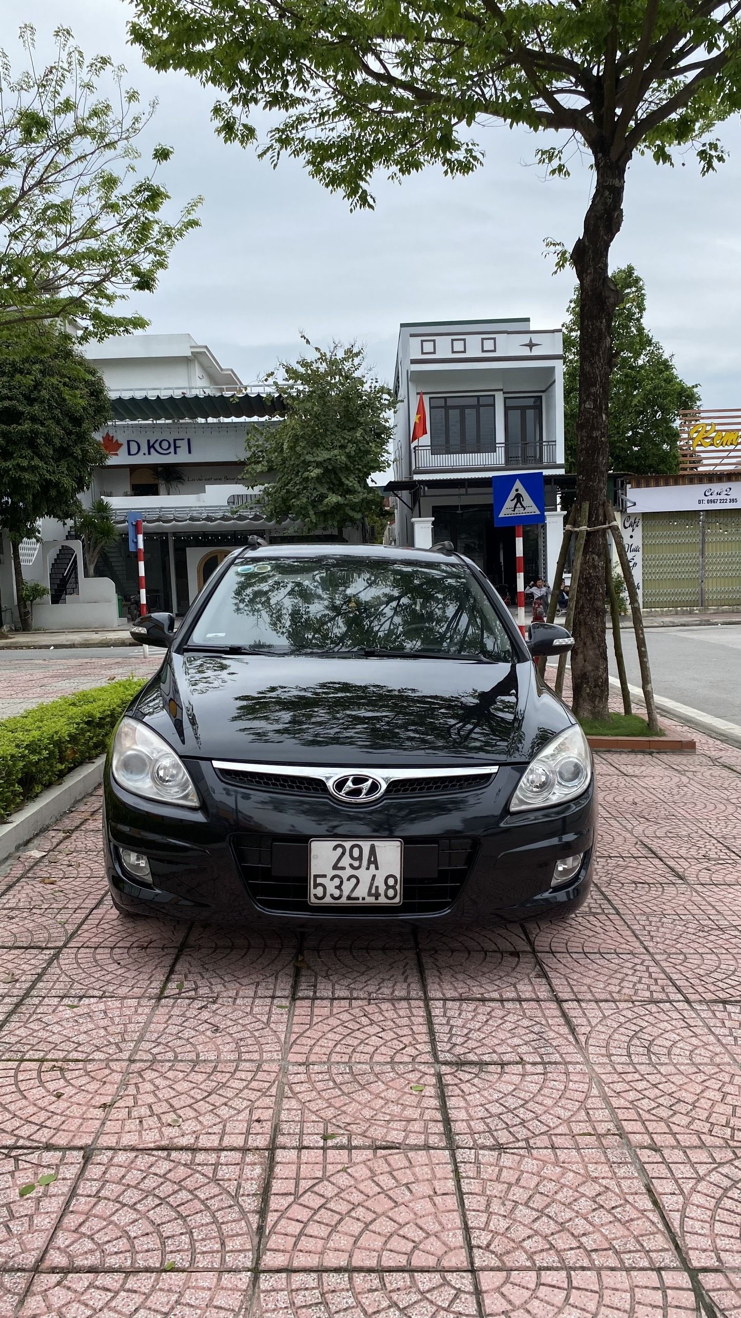 Hyundai i30 2009 - Màu đen, nhập khẩu