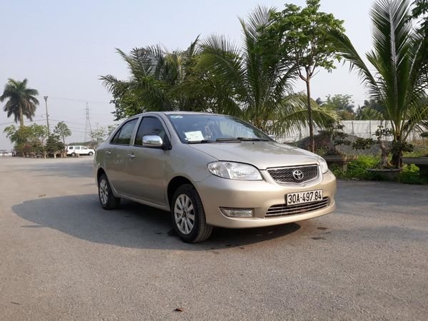 Toyota Vios 2004 - Nội thất ghế da, trần nỉ zin